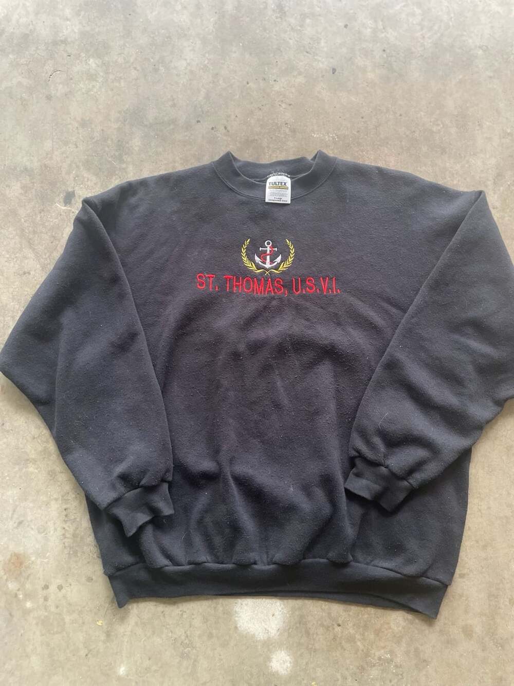 Tultex St. Thomas U.S.V.I. Sweatshirt Size X-Large